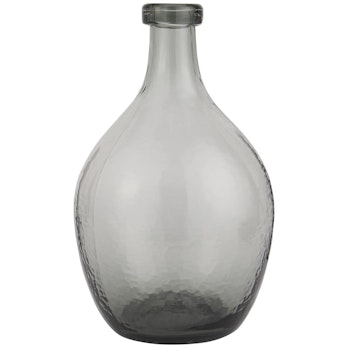 Glasballon grå