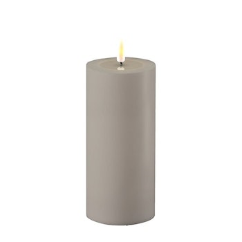 Udelys Grå H 15 cm Ø 7,5 cm
