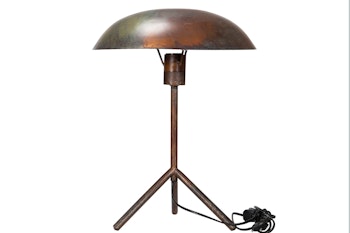 Bordlampe Kobber look