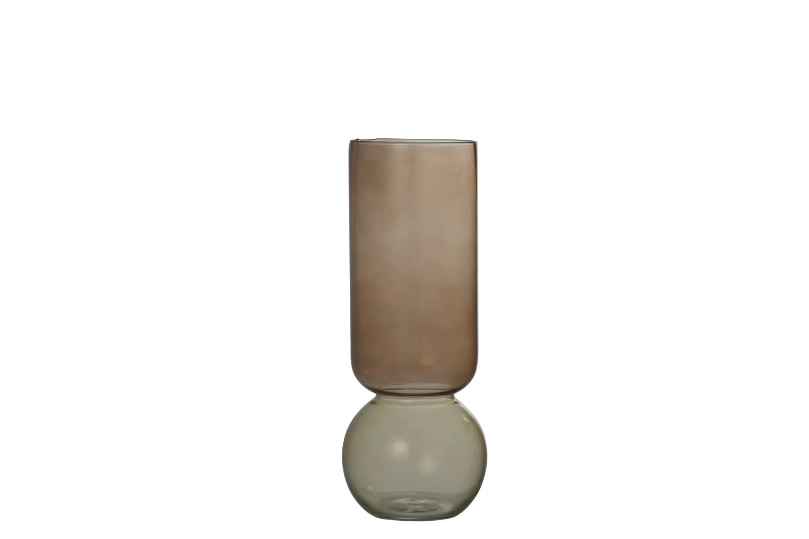 Ebony glas vase