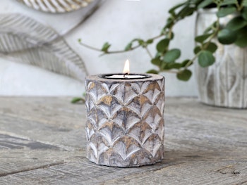 Fyrfadsstage Antique natur