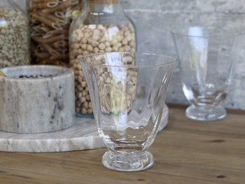 Drikkeglas på fod