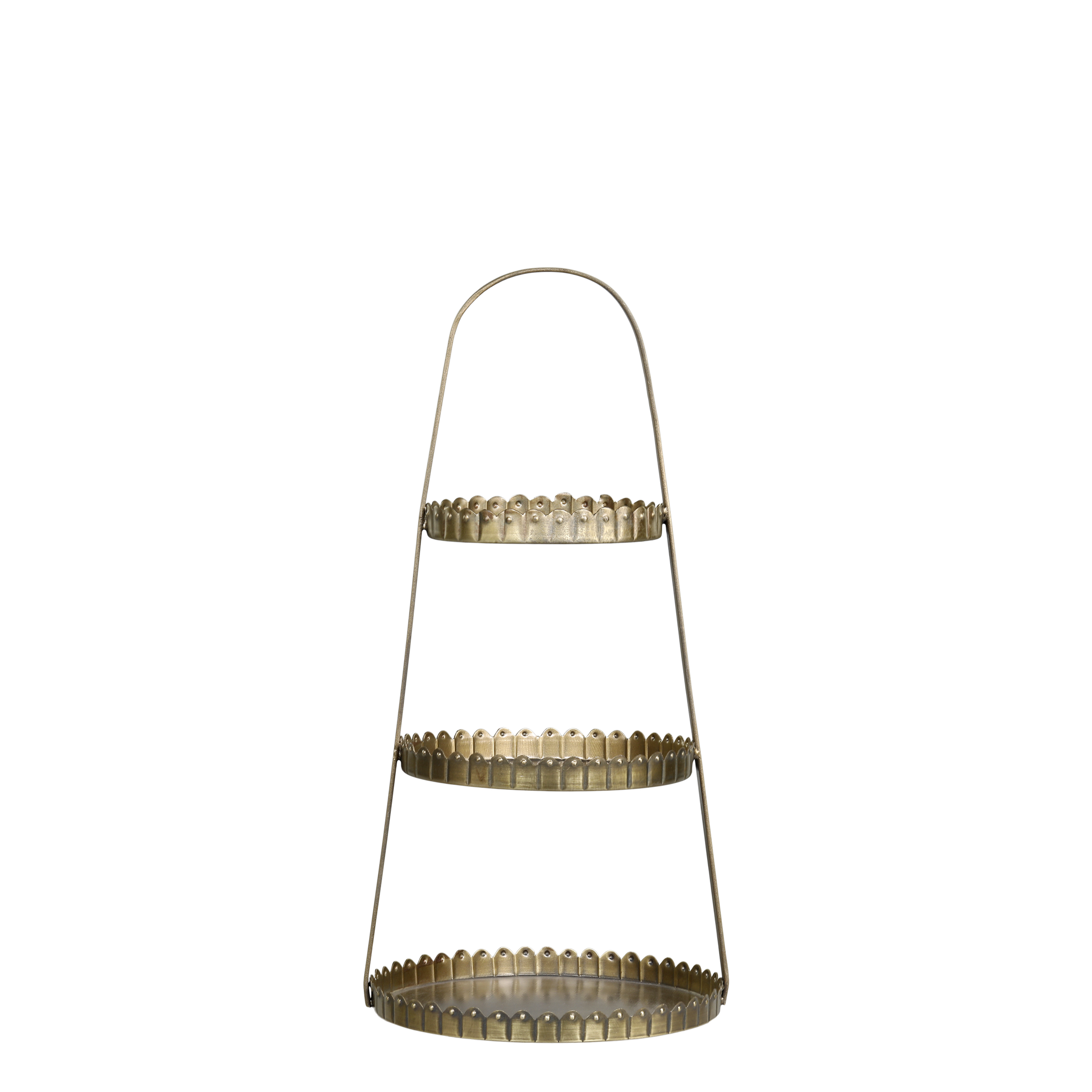Etagere, antique messing