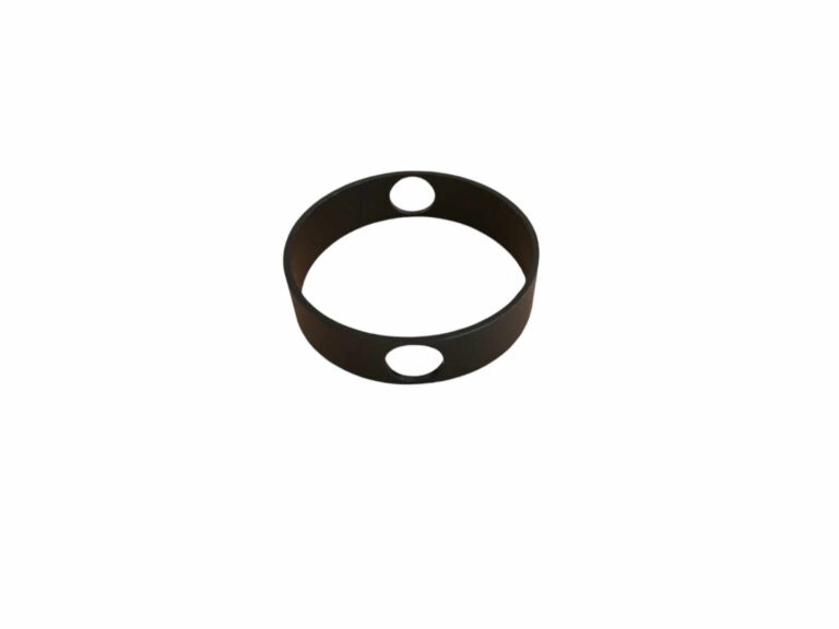 Metalring sort 6 cm