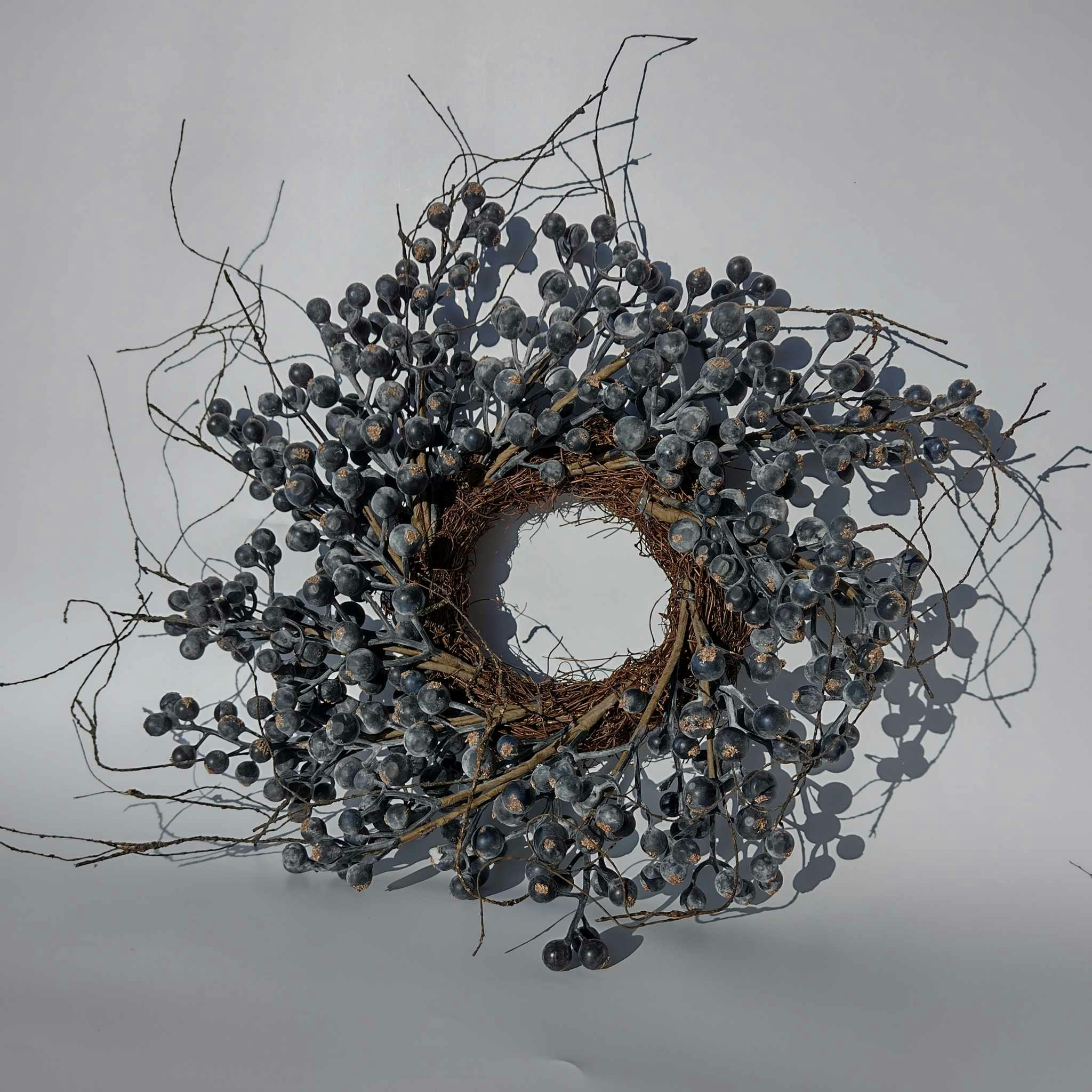 "Blåbær" krans Ø 40 cm