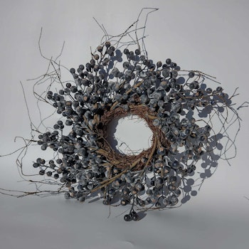 "Blåbær" krans Ø 40 cm