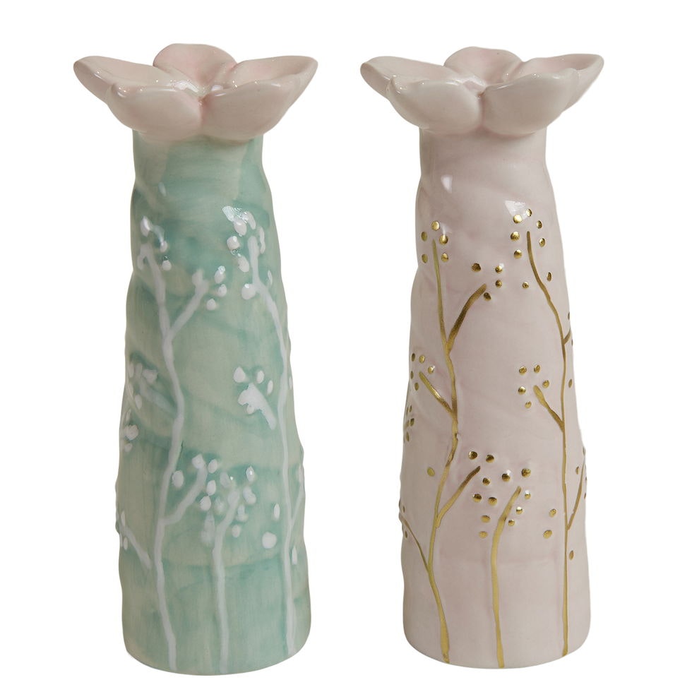 Keramik vase blomst