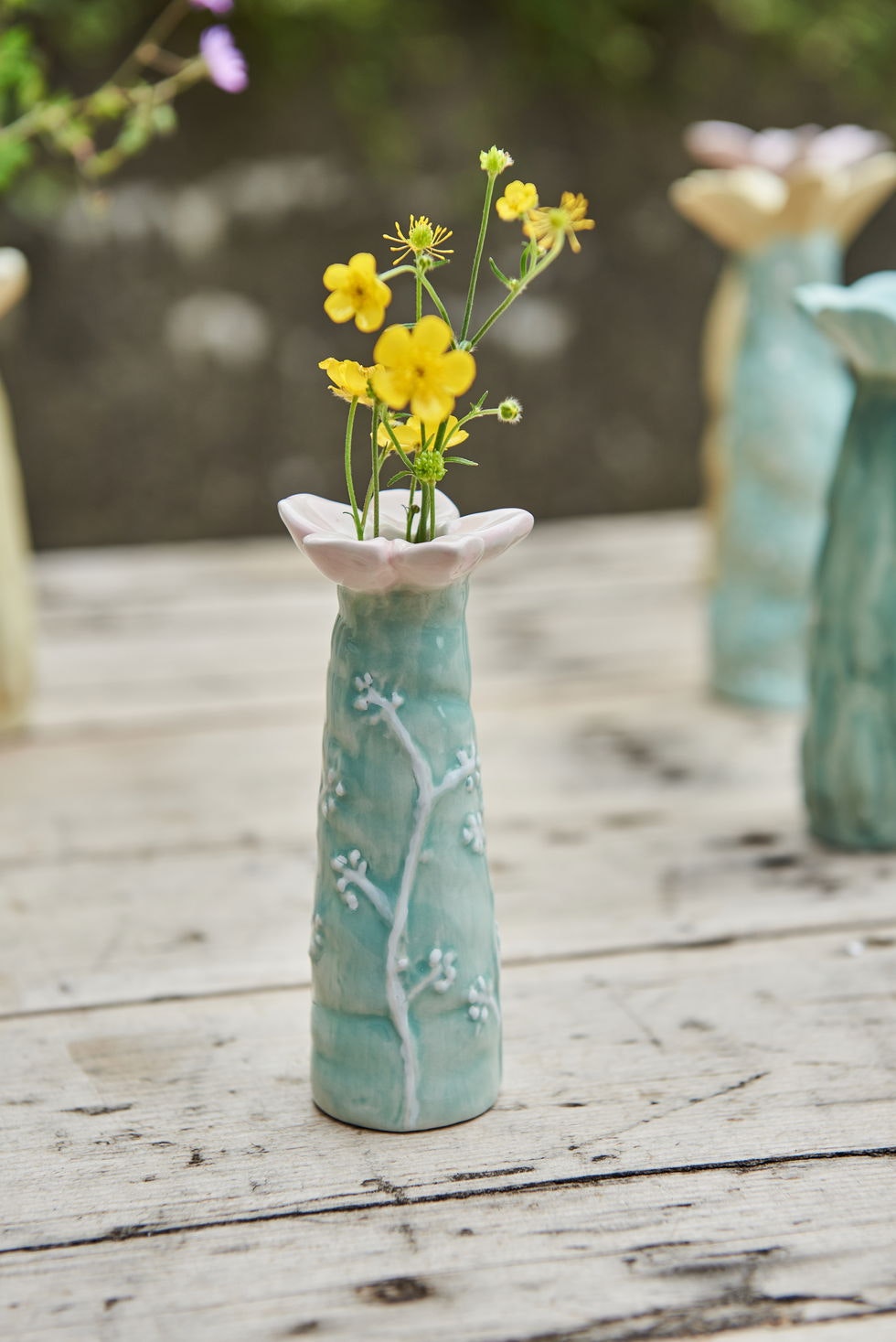 Keramik vase blomst