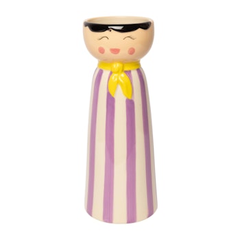 Vase Mrs. violet/gul