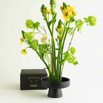 Hanataba Ikebana skål – Black