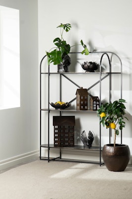 Lanterne Sort/messing