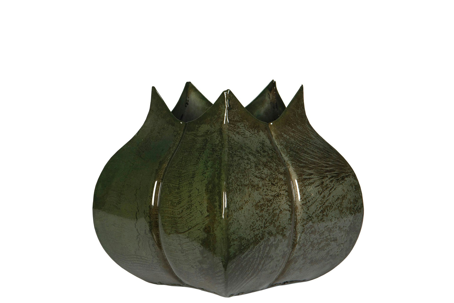 Lima vase grøn finish