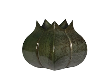 Lima vase grøn finish