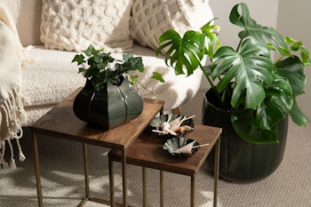 Lima vase grøn finish