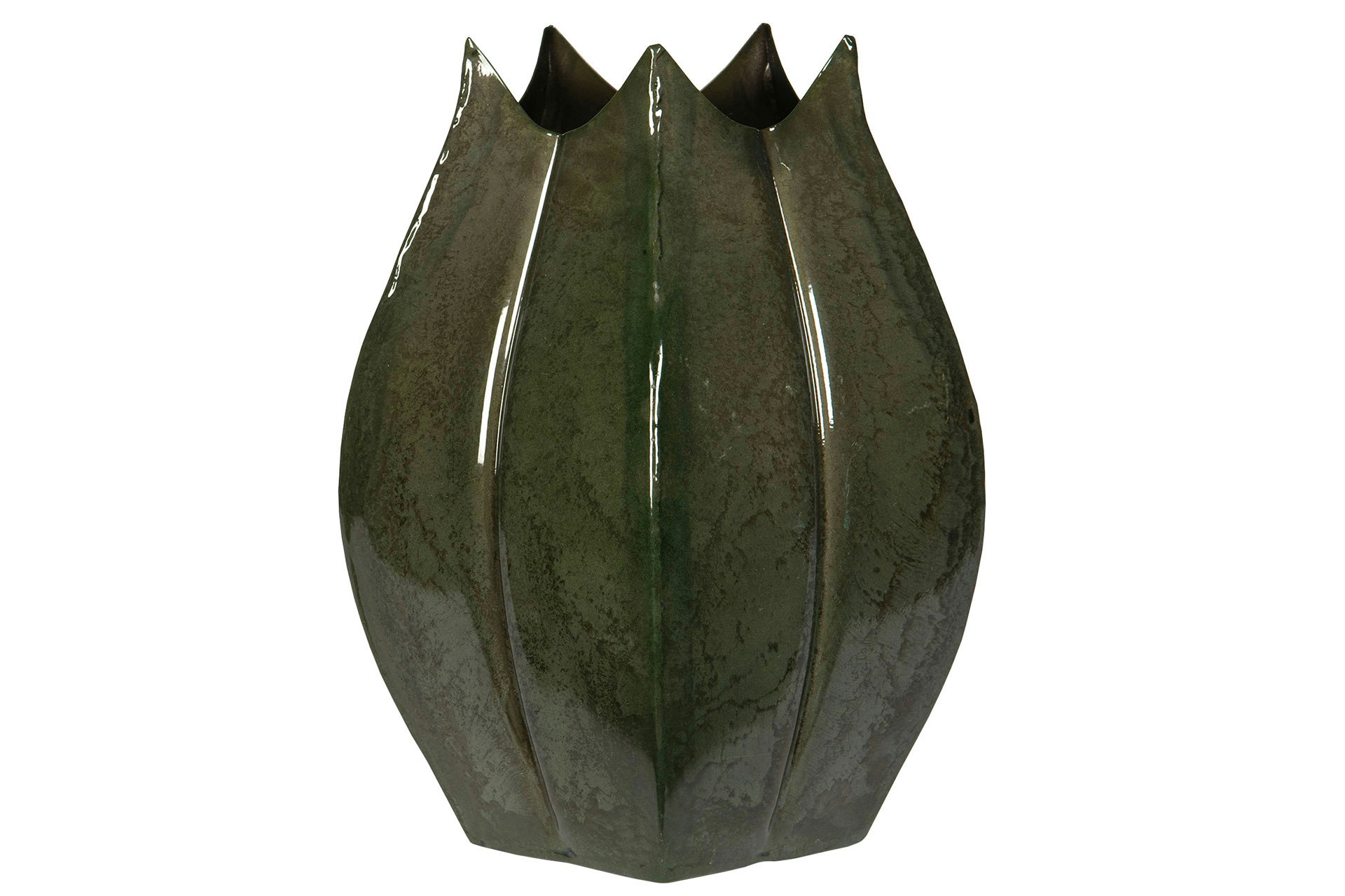 Lima vase grøn finish