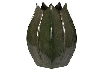 Lima vase grøn finish