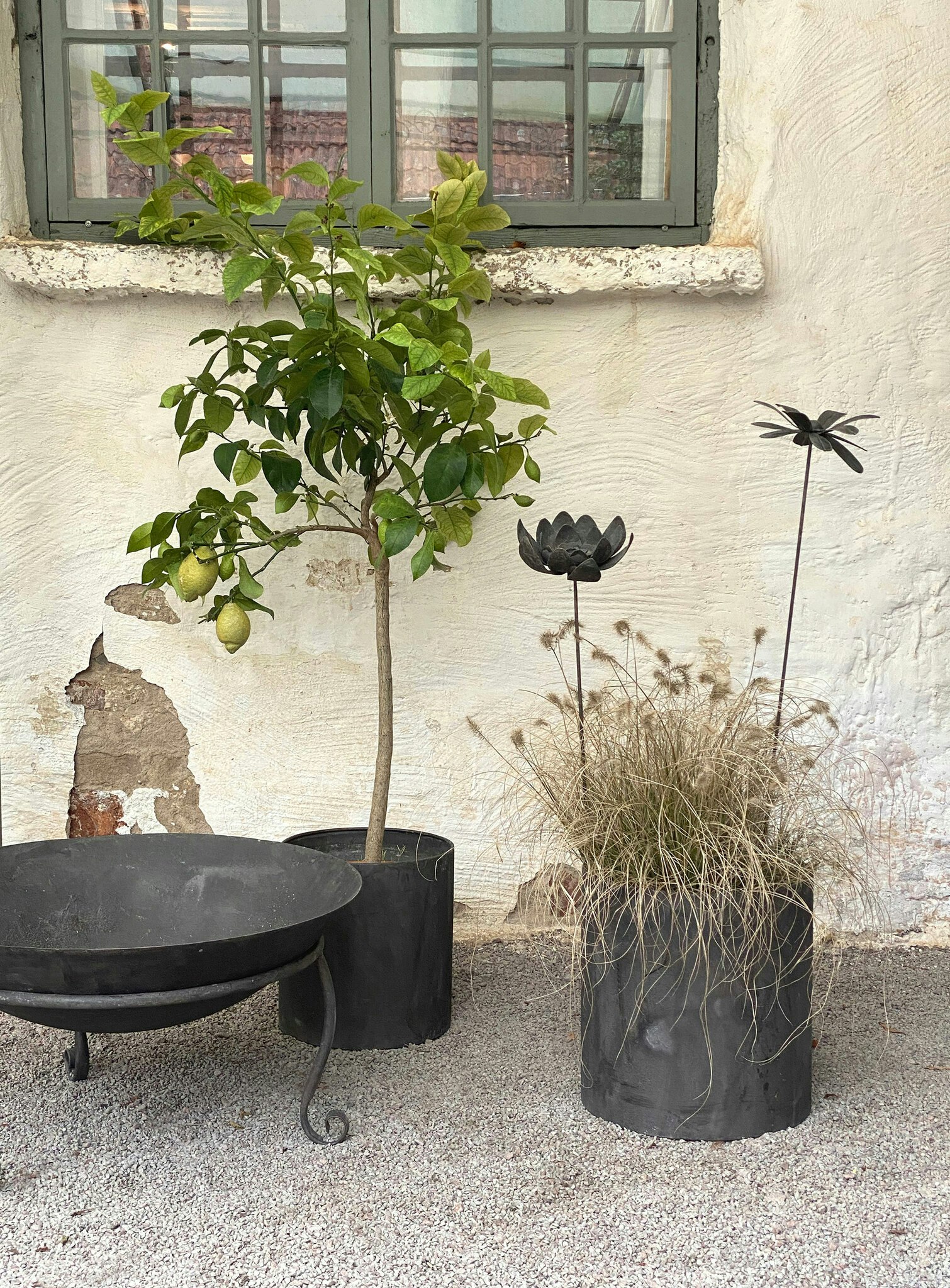 Haveskulptur Blomst