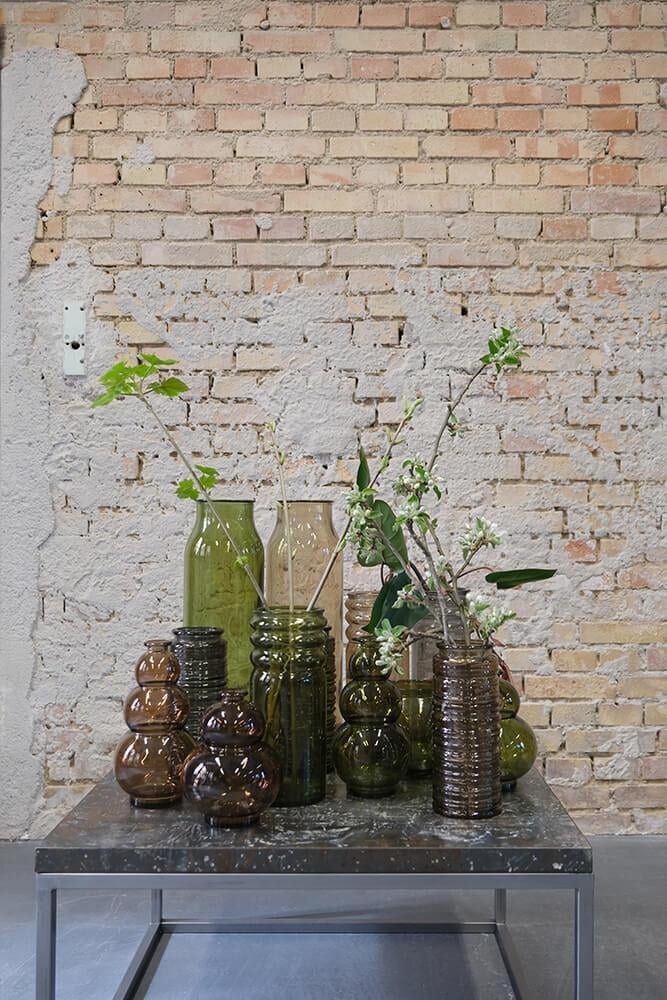 Foster vase M - mocca