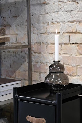 Foster vase M - Grå