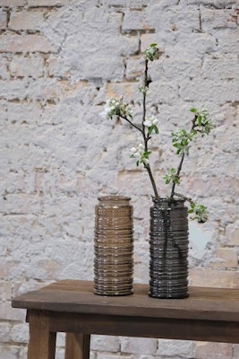 Robbie vase - mocca