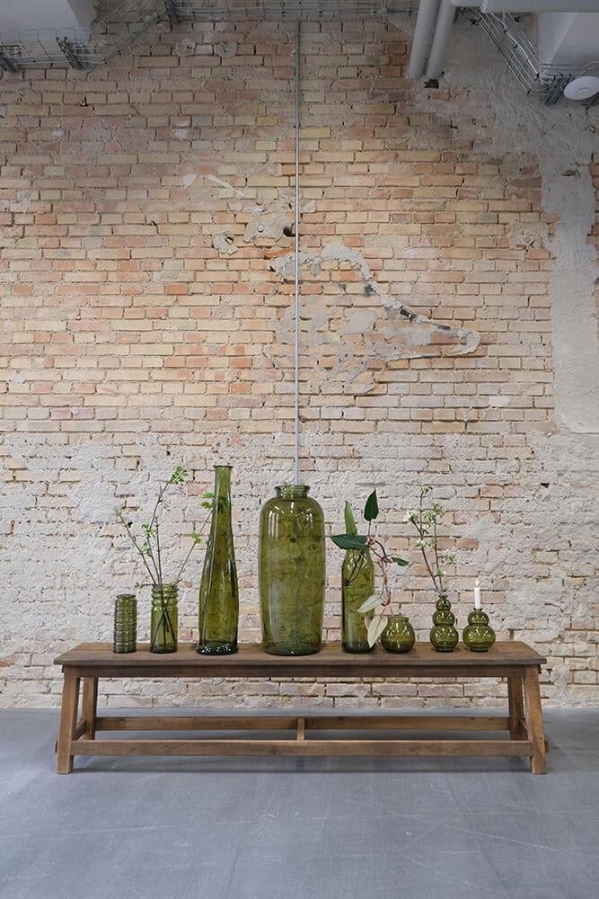 Robbie vase - olivengrøn