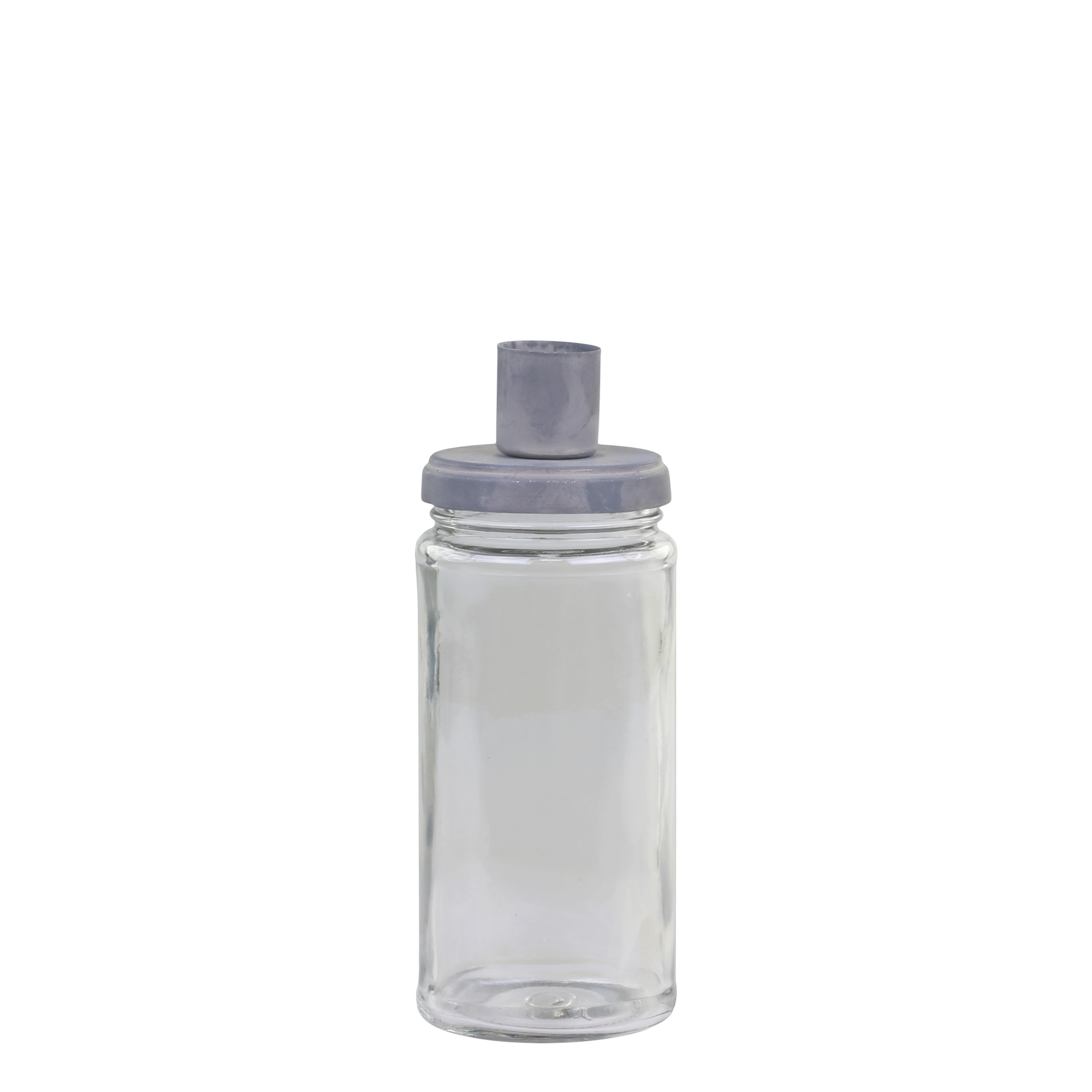 Lysestage m. glas Stor