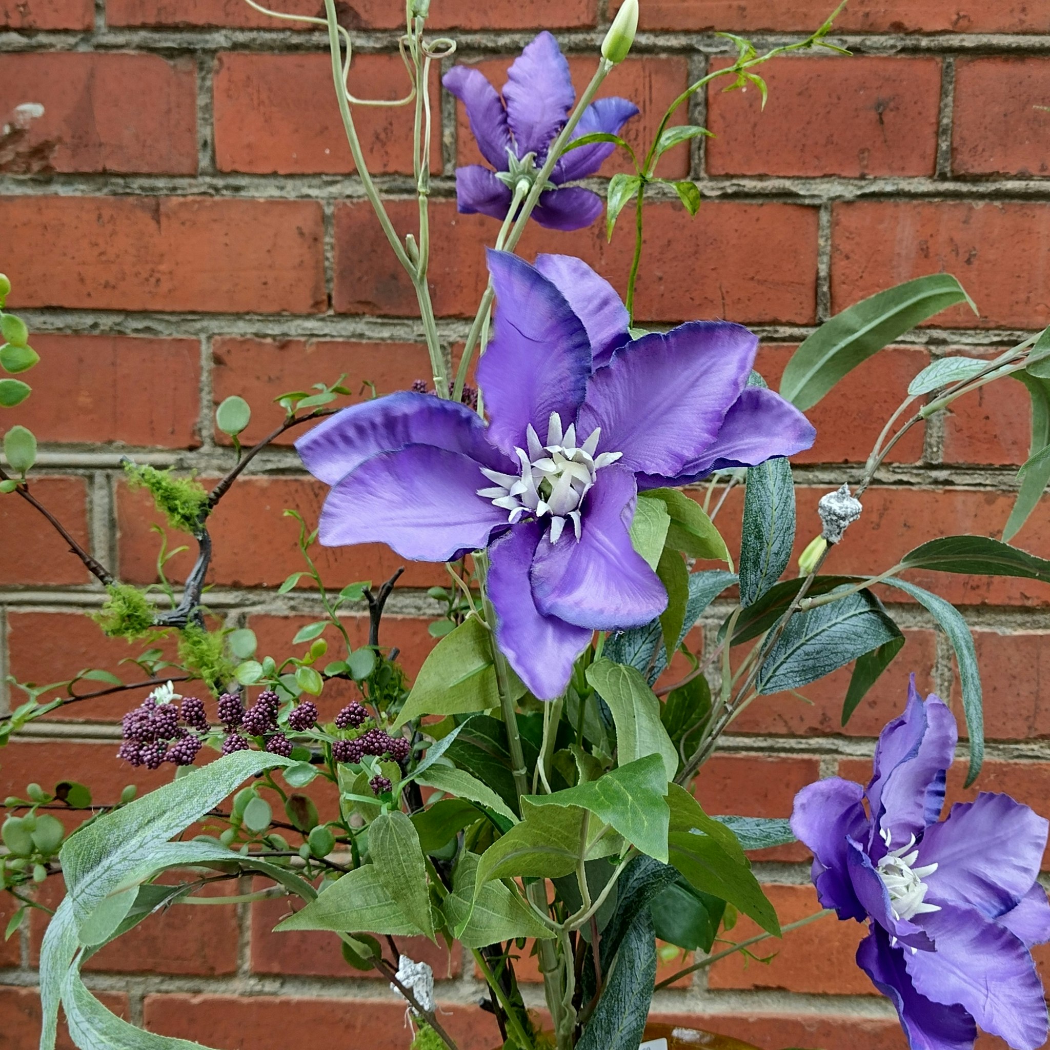 Buket med Clematis