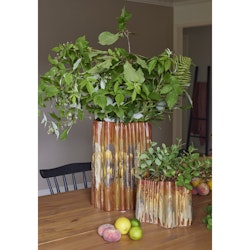 Hadi vase stor Reactive cognac