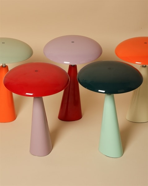 Lampe, The Audrey, rød