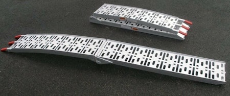Lastramper vikbara Aluminium ATV,Gräsklippare