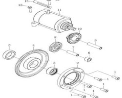 Startmotor CFMoto Allroad/Goes 500