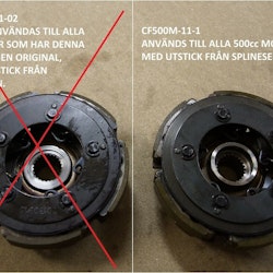 Koppling CF moto 500,Goes 520 Mfl.