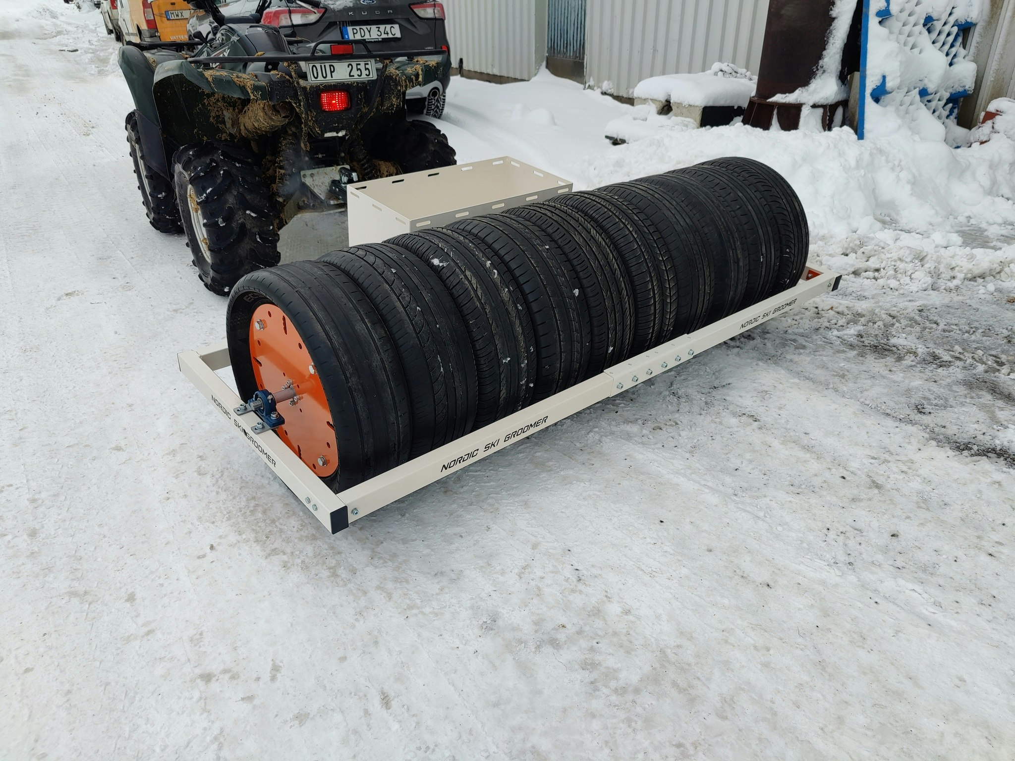 Snövält / Snowroller Nordic Ski Groomer 220