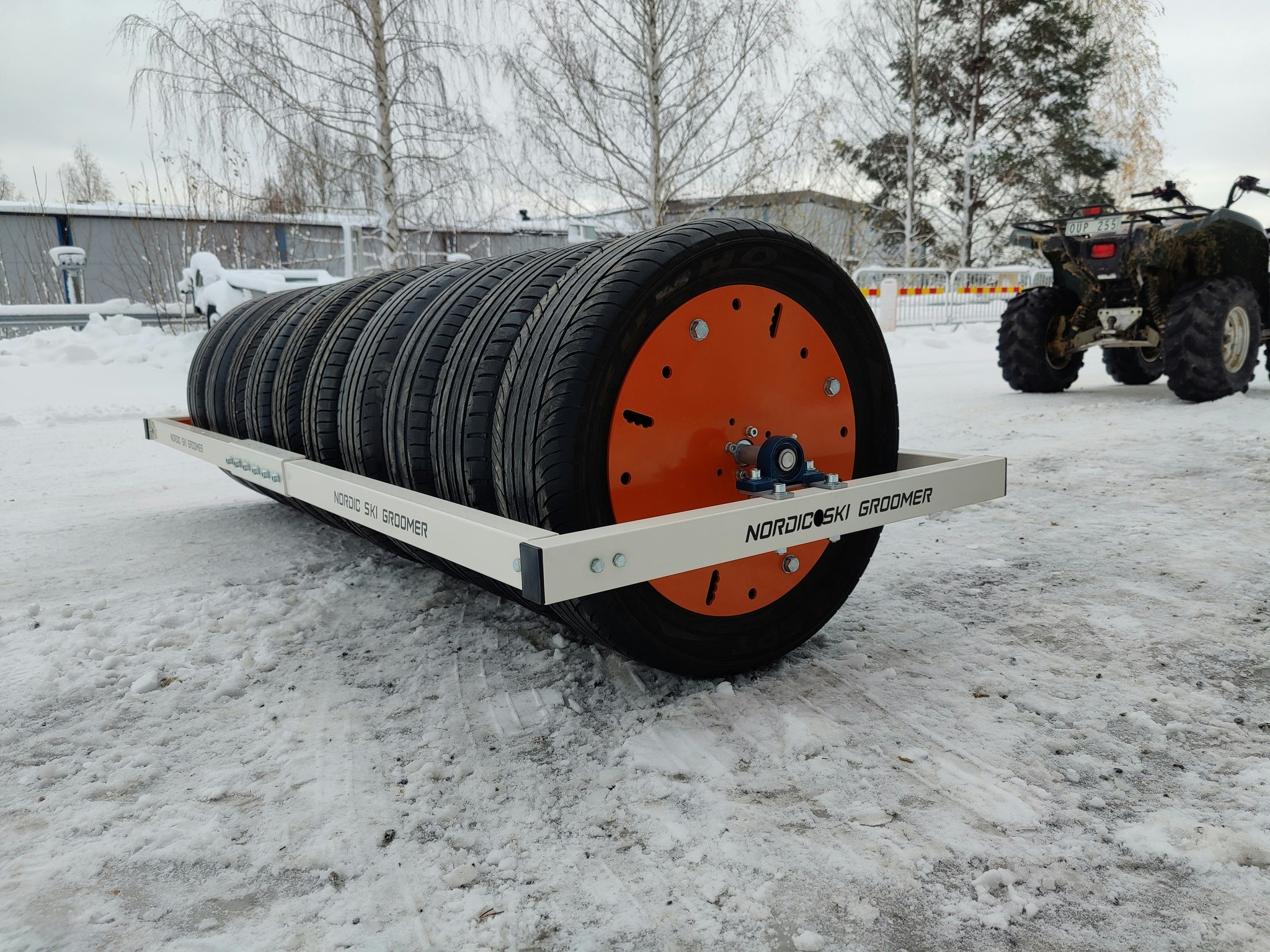 Snövält / Snowroller Nordic Ski Groomer 220