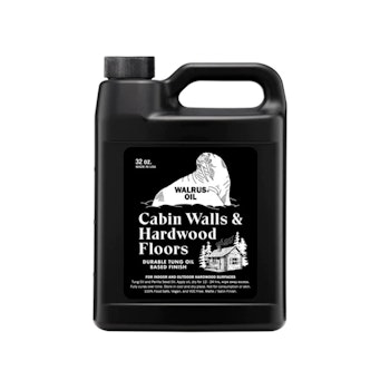 CABIN WALLS AND HARDWOOD FLOORS