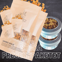 VOVVEG- STORA PRESENTPAKETET -Sockerfritt, vegetabiliskt, ekologiskt, kalorisnålt och nyttigt hundgodis