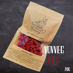 VOVVEG RED- Sockerfritt, vegetabiliskt, kalorisnålt hundgodis. 70g