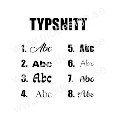 Tygkasse med namn