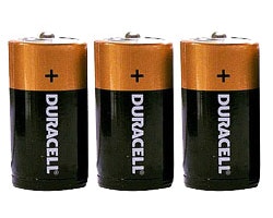 Duracell C Batteries x 8