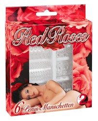 Red Roses Penis Sleeves