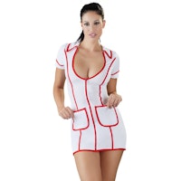 Cottelli Costumes White And Red Nurses Dress