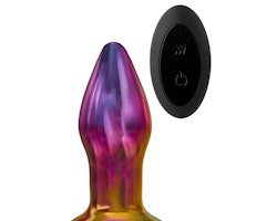 Glamour Glass Remote Control Butt Plug