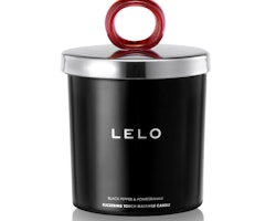 Lelo Black Pepper And Pomegranate Flickering Touch Massage Candl