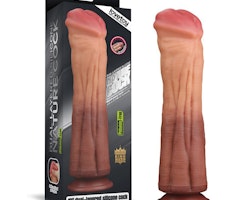 Lovetoy 12 Inch Dual Layered Silicone Horse Cock