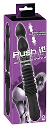 Push it! Anal Vibrator with a Thrust Function