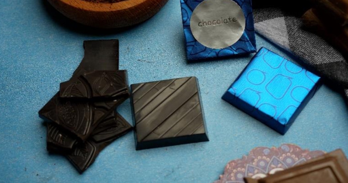 Dark Sjokolade 1kg  مرة دايت سادة