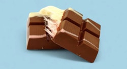 لوح شوكولا محشوى غزل البنات Sjokolade med sukkerspinn