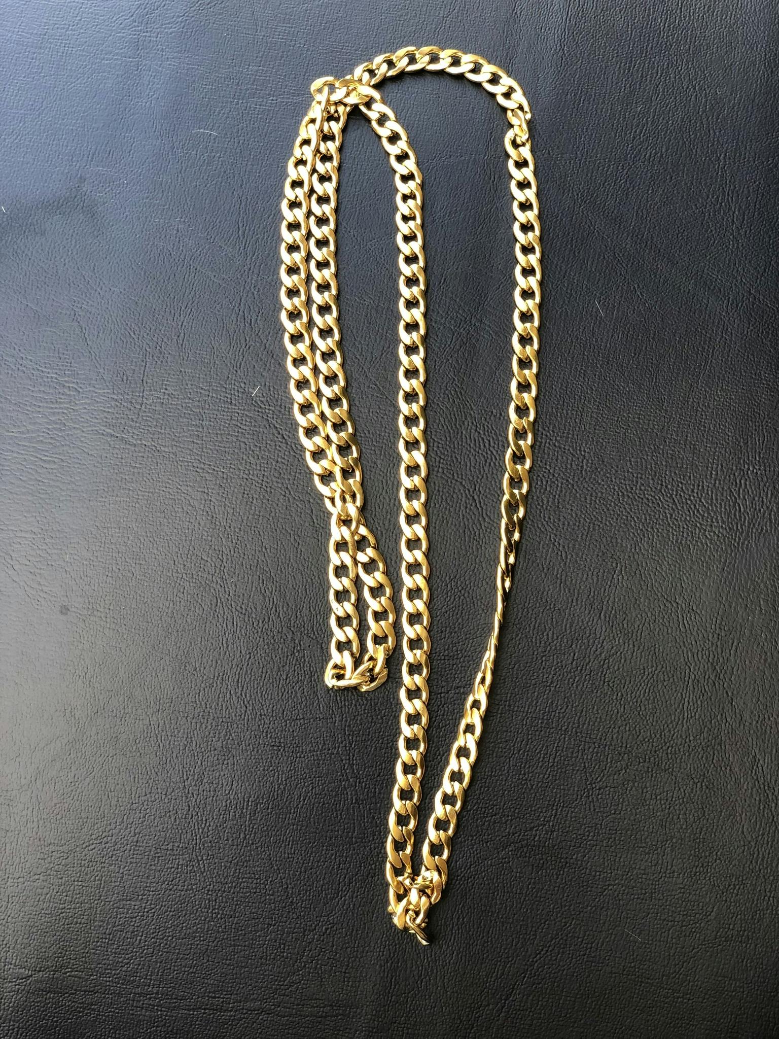 Halsband Guldig Pansarlänk