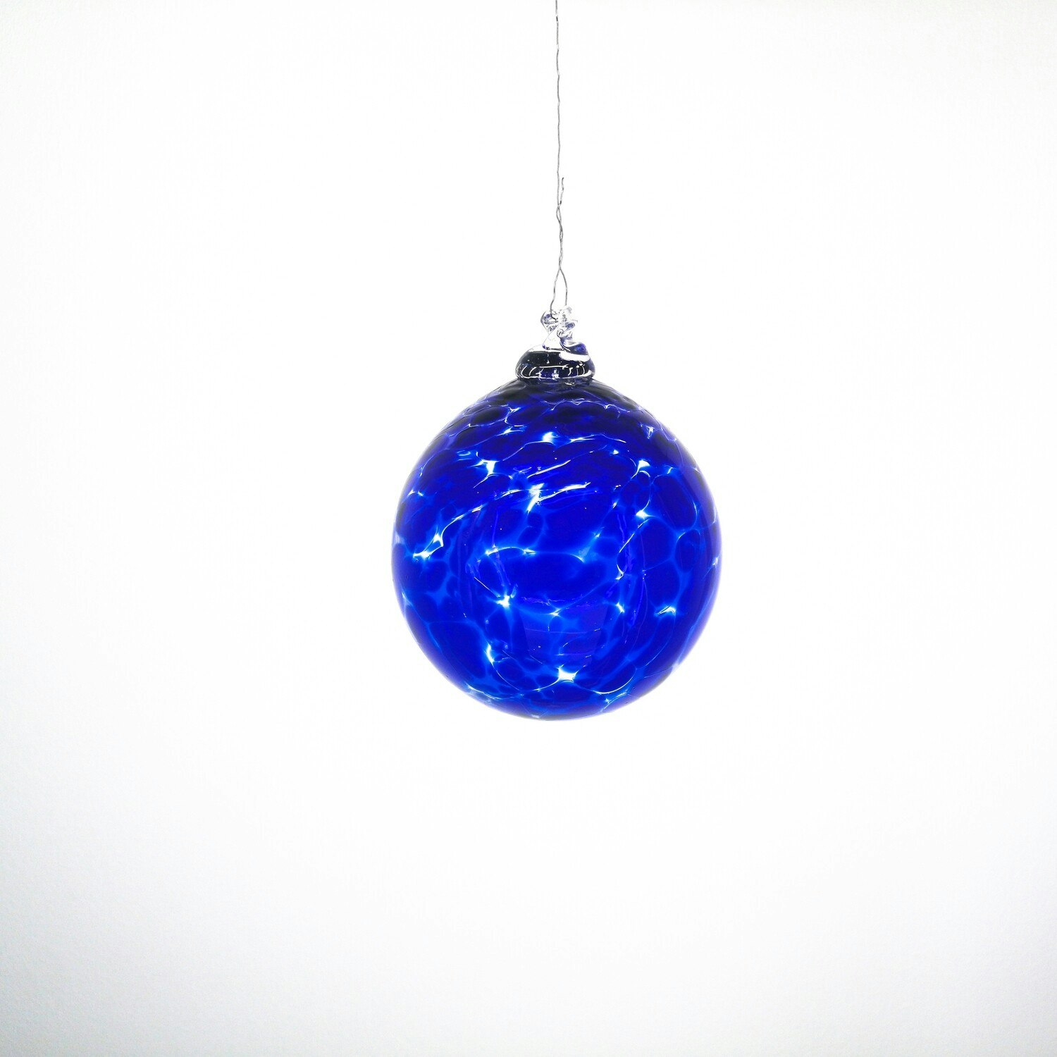 Glasklot - Koboltblå