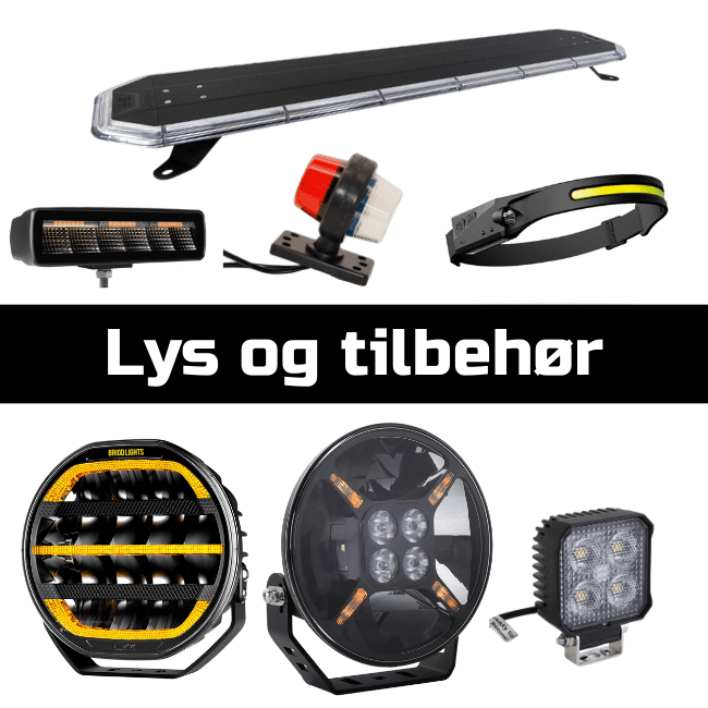 Transportbutikken.no > Lysutstyr